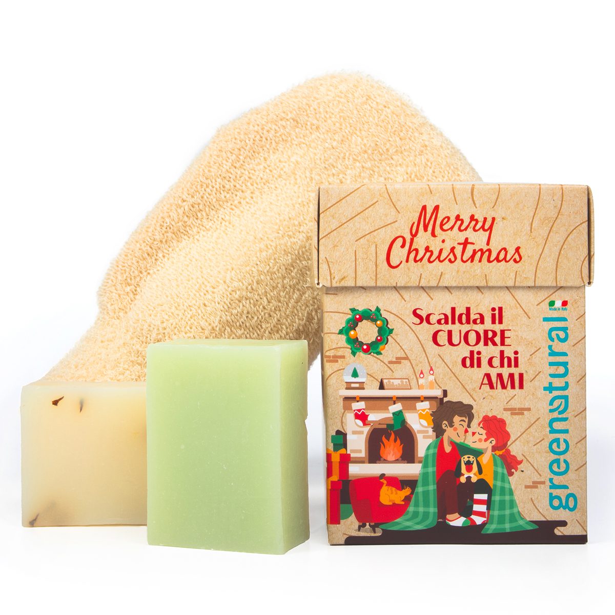 Scrigno Dolce Abbraccio - Saponi Artigianali Lavanda + Fico
