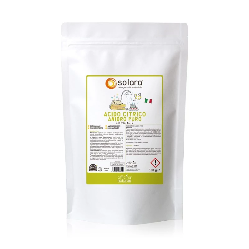 Acido citrico Solara 500 gr