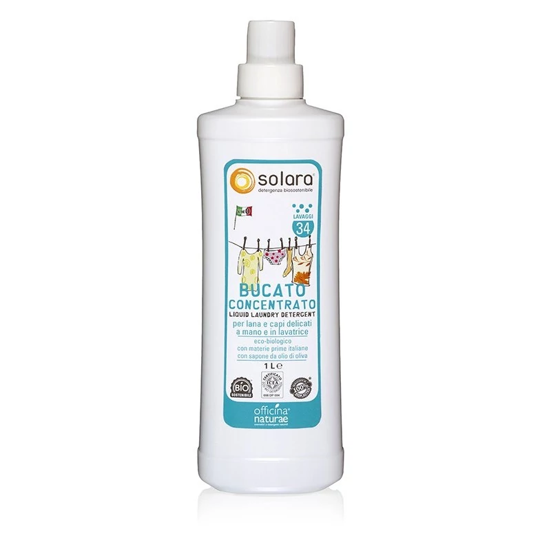 Solara Detersivo Ecologico Concentrato per Bucato 1l