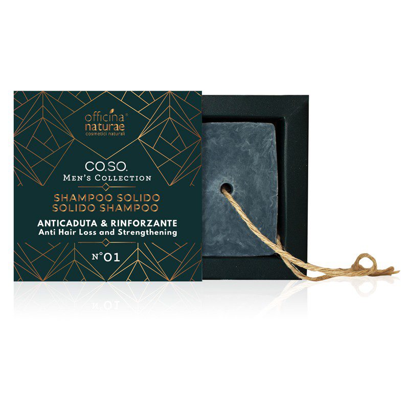 shampoo Solido Uomo Anticaduta e Rinforzante N°01 50g