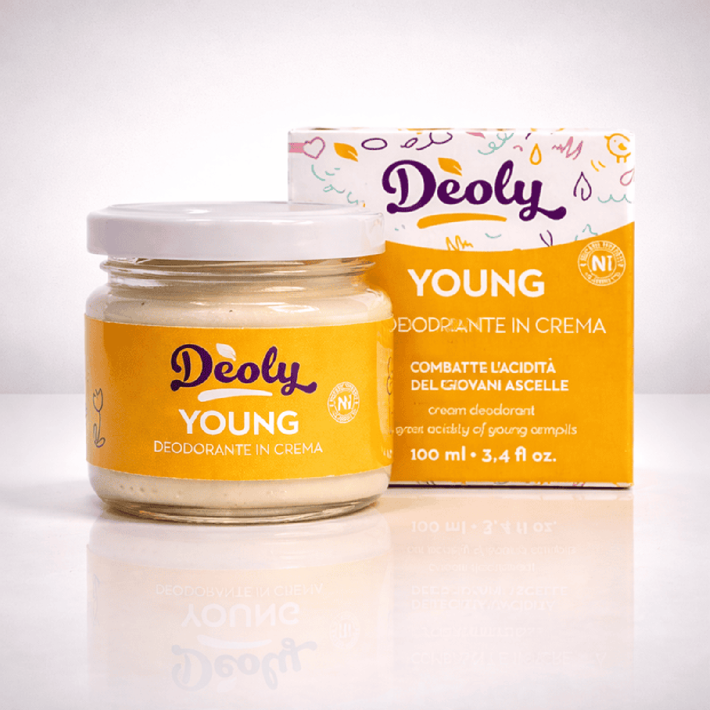 YOUNG Deodorante in Crema 100 ML